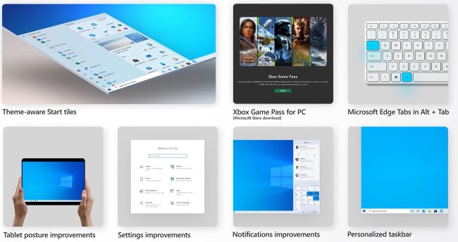 Tổng hợp các tính năng mới trên Windows 10 October 2020