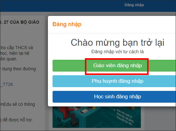 Nhập thông tin cá nhân