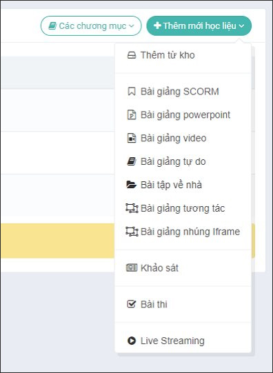 Thêm mới học liệu