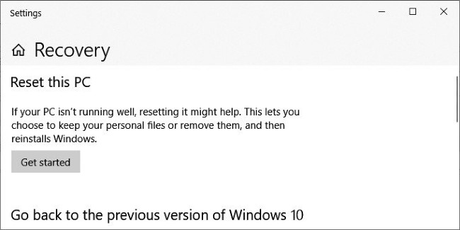 Cách khắc phục lỗi khiến tính năng "Reset this PC" trên Windows 10 không hoạt động