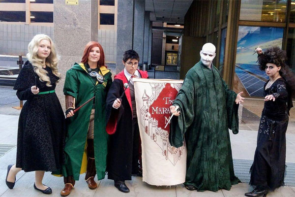 Hóa trang Halloween 7