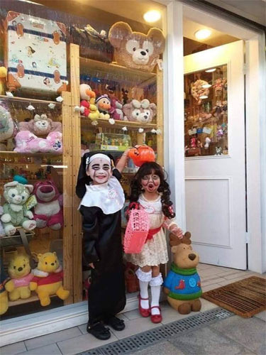 Hóa trang Halloween 14