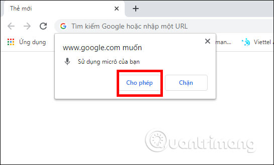 Cách Tìm Kiếm Bằng Giọng Nói Trên Chrome - Quantrimang.Com