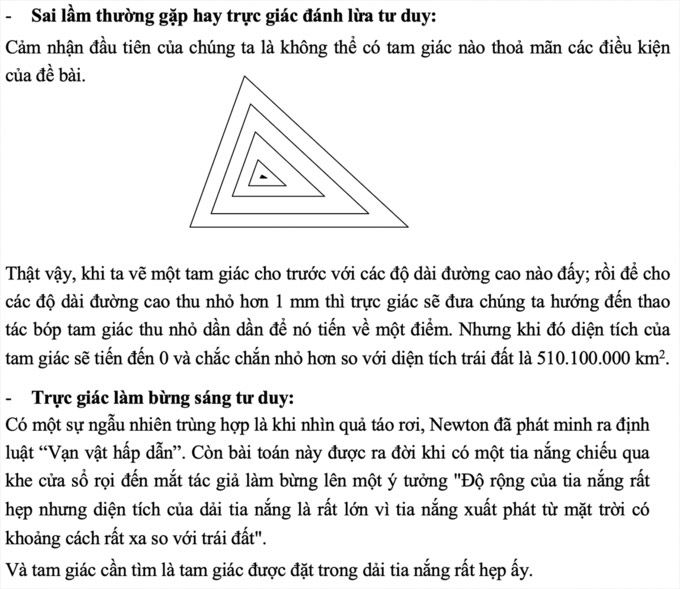 Bài toán diện tích không giới hạn 1