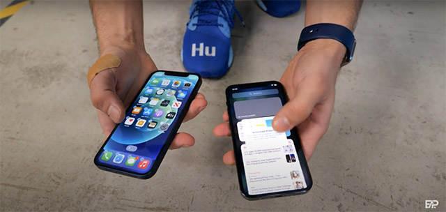 Màn hình của thiết bị vẫn còn nguyên vẹn sau các thử nghiệm thả rơi từ độ cao 1m và gần 2m