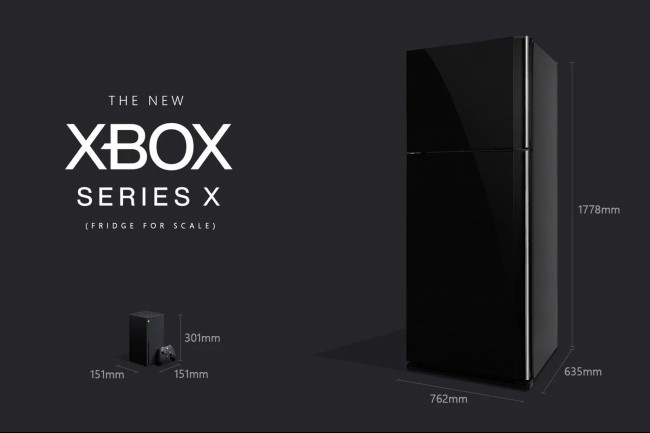 Meme so sánh Xbox Series X và chiếc tủ lạnh