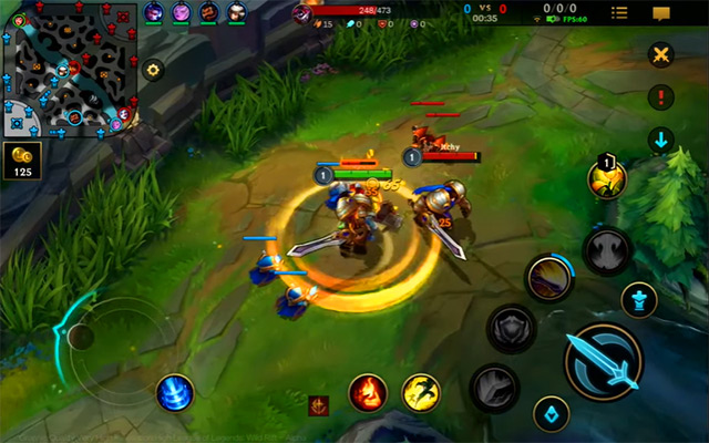 chơi garen tốc chiến