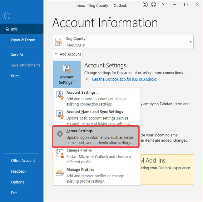 Cách sửa lỗi Outlook 0X800408FC trên Windows 10