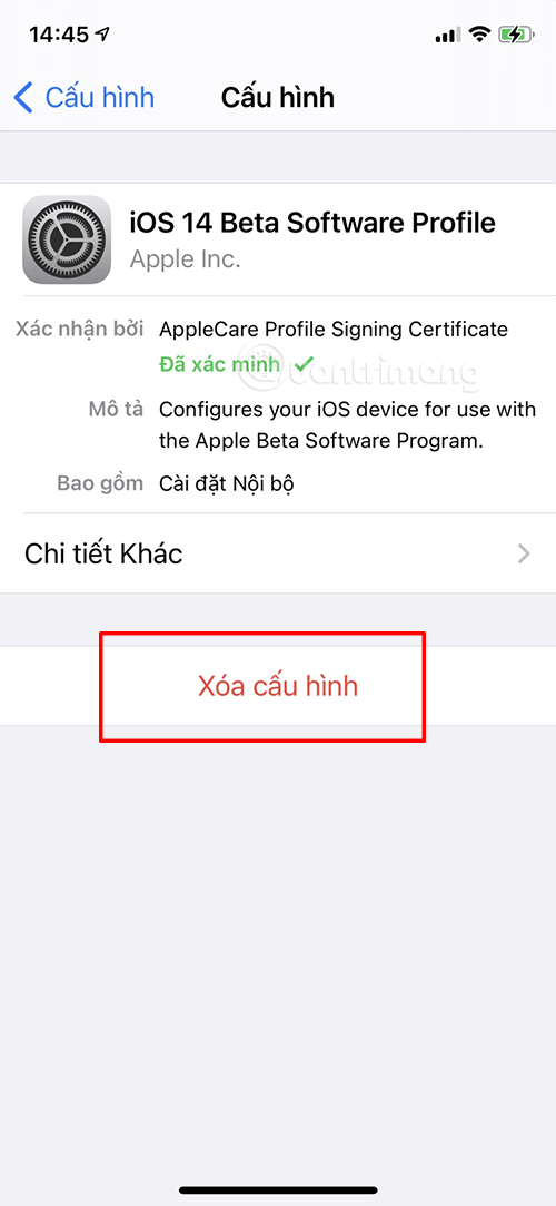 07/2023) Cách Gỡ Cài Đặt Ios Beta Để Về Ios Chính Thức