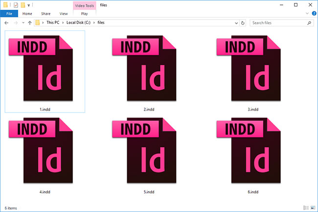 File có phần mở rộng INDD là file InDesign Document, được tạo và sử dụng phổ biến nhất trong Adobe InDesign