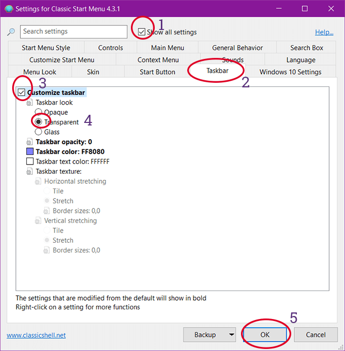 Tùy chọn làm trong taskbar trên Windows 10