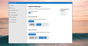 Cách ánh xạ lại phím với PowerToys trong Windows 10