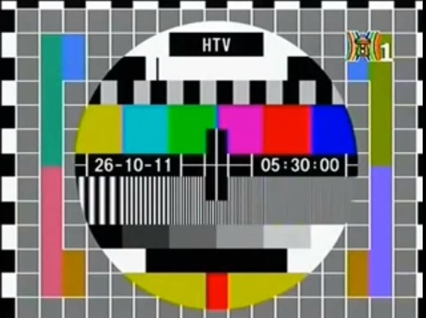 Test card trên đài Hà Nội
