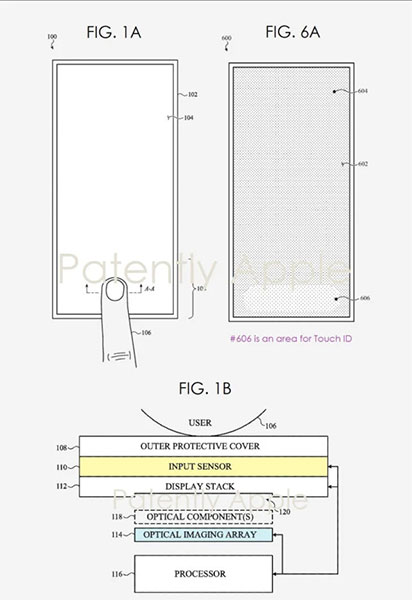 Công nghệ đèn hồng ngoại sẽ có vai trò quan trọng trong hệ thống Touch ID mới này