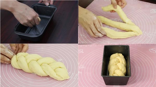 Tạo hình bánh mì hoa cúc