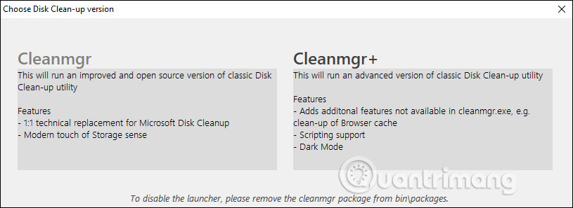Cách dùng Cleanmgr+ dọn dẹp ổ đĩa, xóa cache trình duyệt