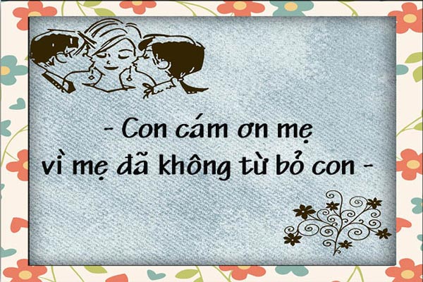 Bài văn xúc động về mẹ 