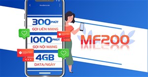 Hướng dẫn đăng ký MF200 Mobifone nhận 120GB/tháng