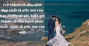 Cap đăng ảnh cưới, stt đăng ảnh cưới ngọt ngào và lãng mạn