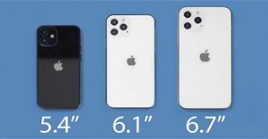 So sánh kích thước iPhone 12 mini và iPhone 12 Pro Max