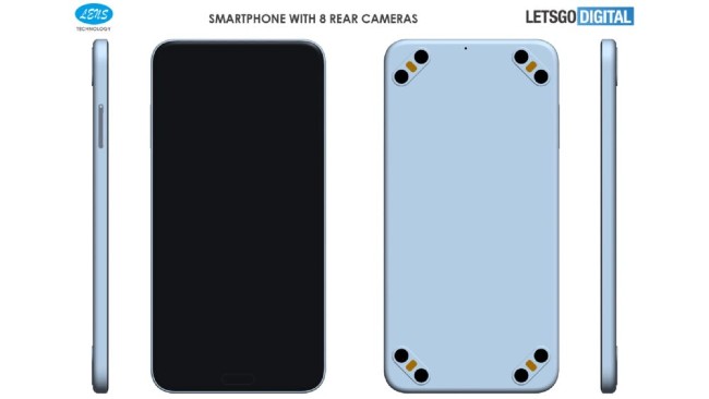 Smartphone có tới 8 camera sau