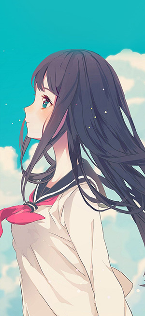 Hình Nền Anime Cô Gái Màu Nước Dễ Thương | Nền JPG Tải xuống miễn phí -  Pikbest