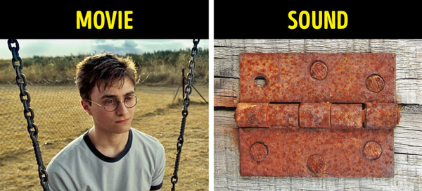 Tiếng xích đu – bàn lề gỉ