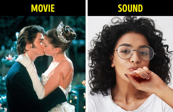 Âm thanh của những nụ hôn – cánh tay và đôi môi