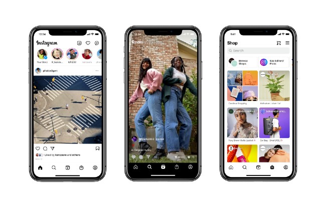 Giao diện mới của Instagram