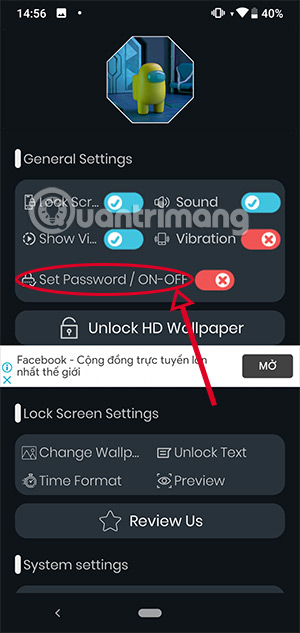 among lock android