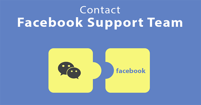 Cách liên hệ với Facebook khi cần hỗ trợ
