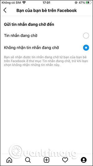 Cách chặn nhận tin nhắn Messenger trên Instagram - Ảnh minh hoạ 7