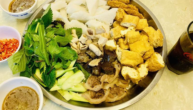 bún đậu ngon nhất Hà Nội