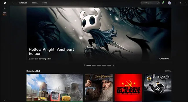 Với game, hãy sử dụng ứng dụng Xbox!