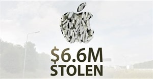 Xe tải chở số thiết bị Apple trị giá gần 7 triệu USD vừa bị cướp tại Anh