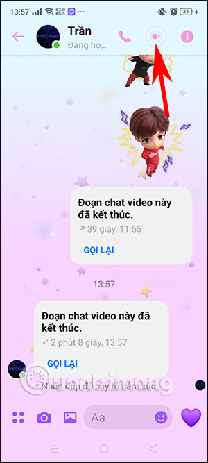 Gọi video Messenger: Tận hưởng những phút giây trò chuyện video chất lượng cao với Messenger. Từ bức ảnh liên quan đến Gọi video Messenger, bạn sẽ có trải nghiệm trò chuyện với bạn bè và người thân như thể được gặp mặt trực tiếp.