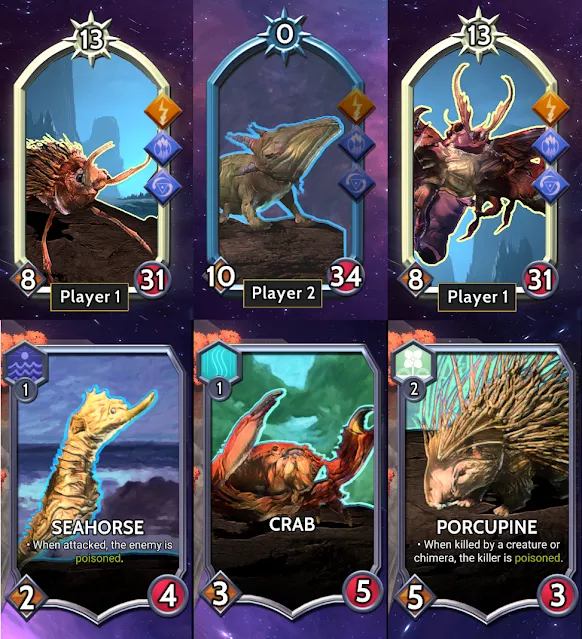 Game thẻ bài giả tưởng được tạo ra bằng Chimera Painter