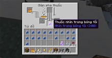 Cách chế thuốc nhìn trong tối Minecraft