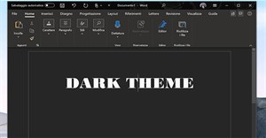 Chế độ dark mode sắp được hỗ trợ đầy đủ trên Microsoft Word phiên bản desktop