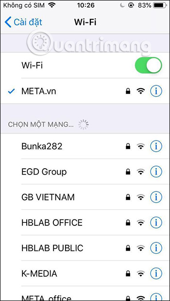 Sửa lỗi 704 Zalo