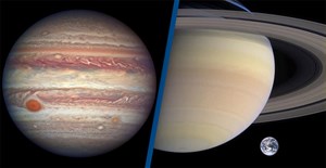 Hành tinh đôi Đông chí: Sao Mộc và Sao Thổ ở gần nhau nhất trên bầu trời, sự kiện thiên văn 794 năm mới xuất hiện 1 lần