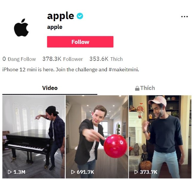 Apple chính thức "chơi" TikTok