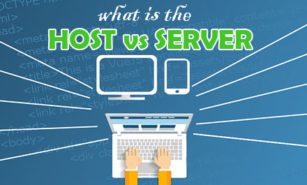 Host và Server là 2 thuật ngữ không giống nhau