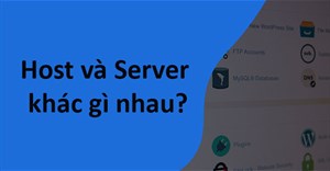 Sự khác biệt giữa Host và Server