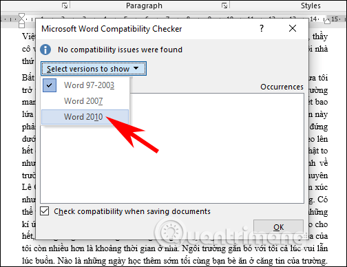 Compatibility Mode trong Microsoft Office là gì? - Ảnh minh hoạ 3