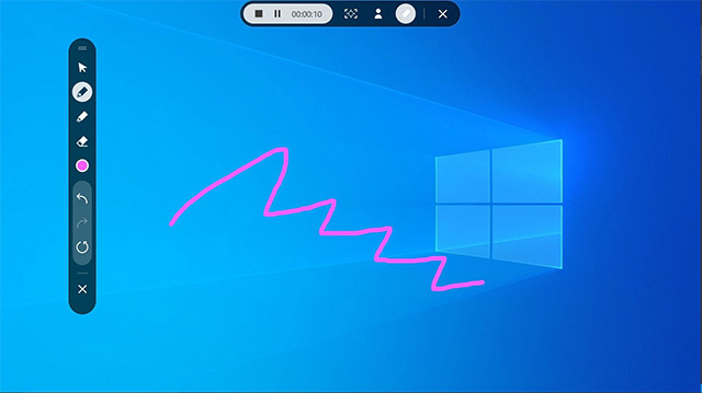 Samsung Screen Recorder có giao diện cực kỳ đơn giản