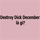 DDD là gì? Destroy Dick December là gì?