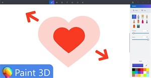 Cách thay đổi kích thước hình ảnh trong ứng dụng Paint 3D trên Windows 10