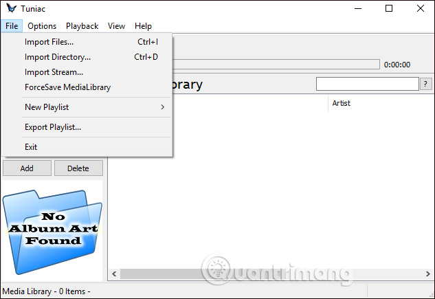 Tùy chọn phát nhạc