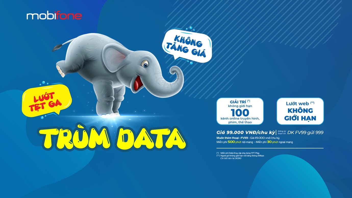 Trùm Data - Lướt tẹt ga - Không tăng giá